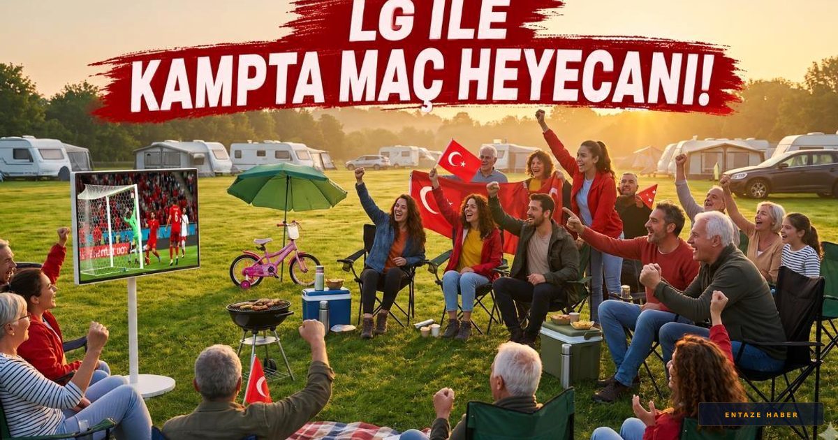 Doğanın Ortasında Milli Maç Keyfi: LG StanbyME 2 Kamp Alanında Test Edildi