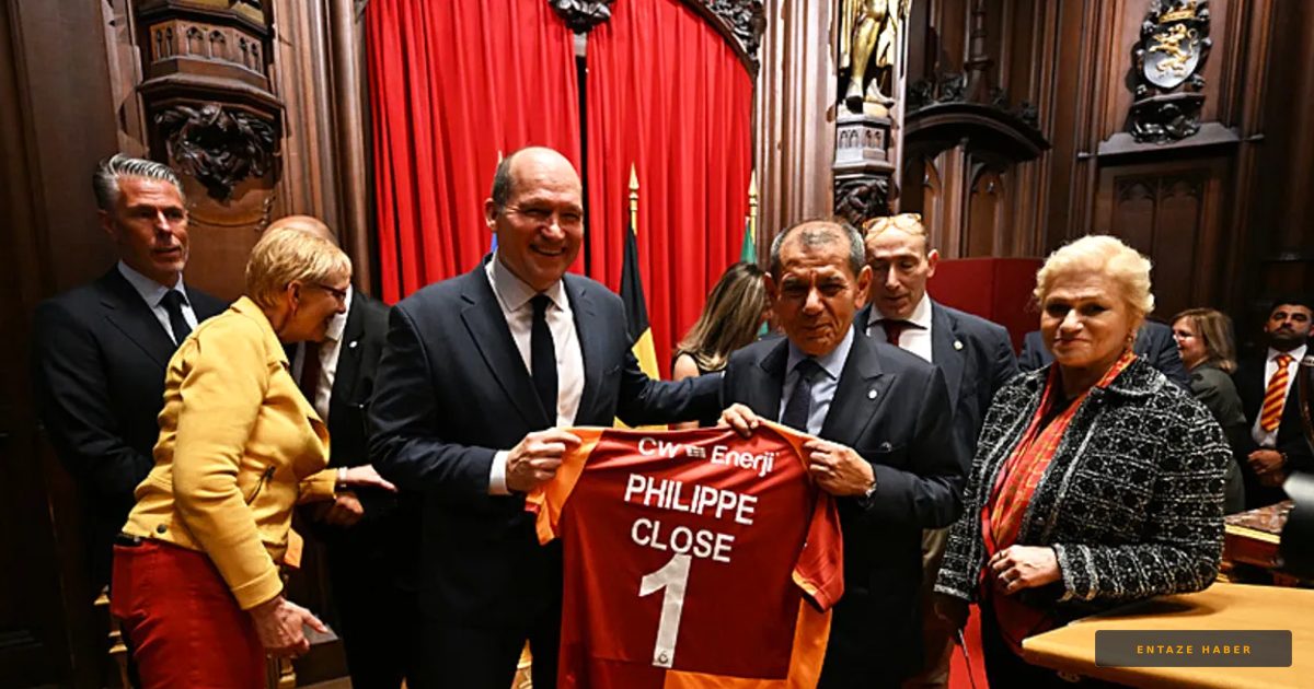 Avrupa’nın Kalbinde Sarı-Kırmızı Şölen: Galatasaray Şampiyonluğu Brüksel’de Kutladı