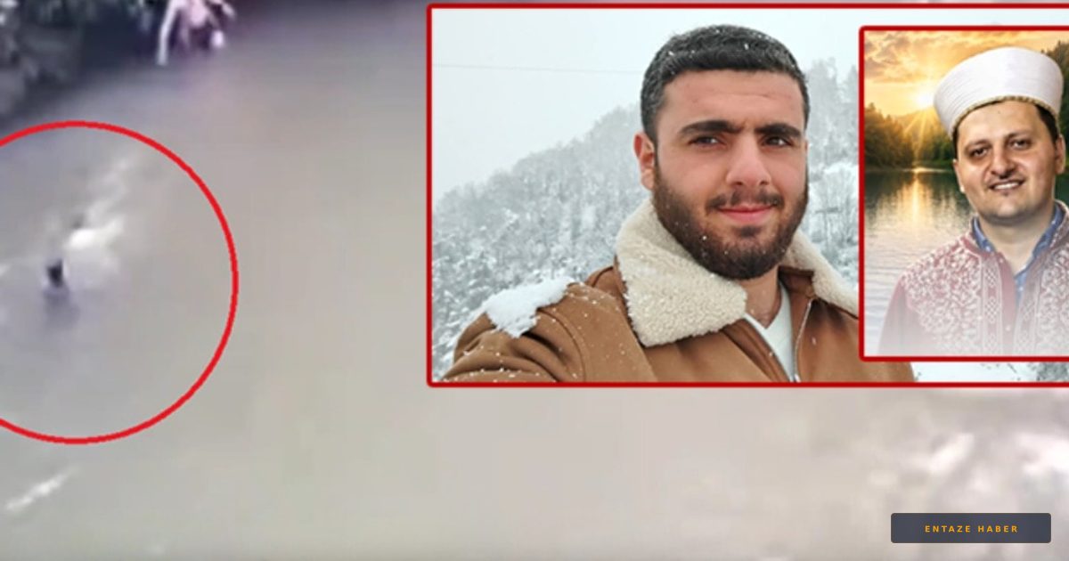 Gölette Can Veren İki İmamın Son Anları Kamerada: Arhavi'de Yürek Yakan Görüntüler