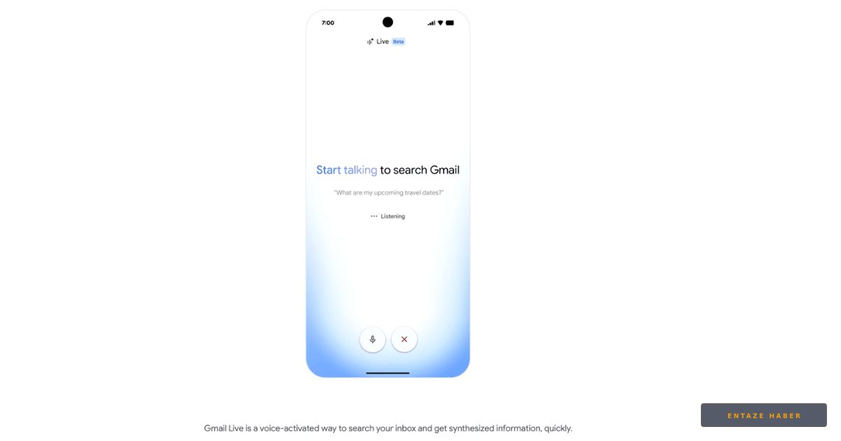 Google'dan Gmail'de Devrim: Sesli Komutlarla E-Posta Yönetimi Başlıyor