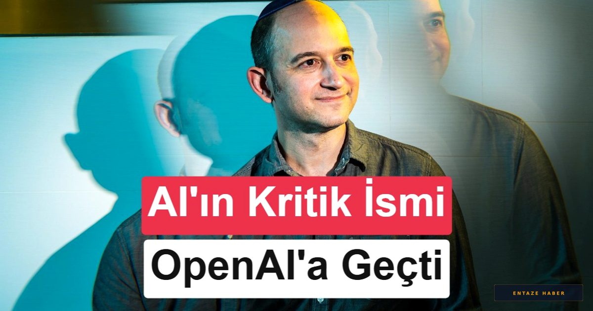 Yapay Zeka Dünyasında Büyük Transfer: Gemini'nin Mimarı OpenAI'a Geçti