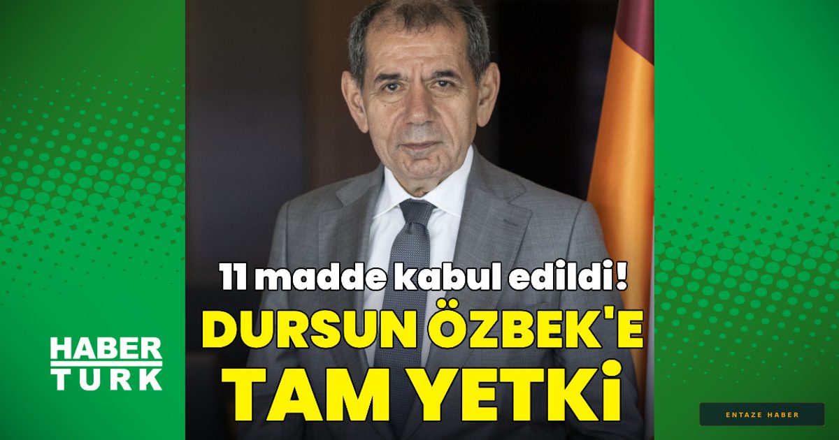 Galatasaray'da Büyük Dönüşüm: Dursun Özbek'e Dev Projeler İçin Tam Yetki Verildi