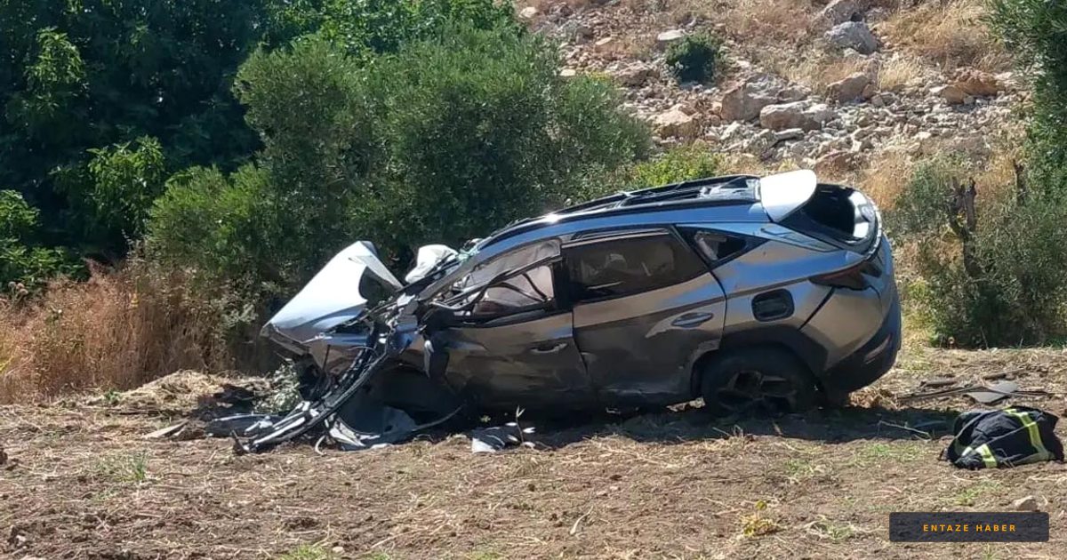 Hatay'da Korkunç Kaza: Uçuruma Yuvarlanan Cipin Sürücüsü Can Verdi