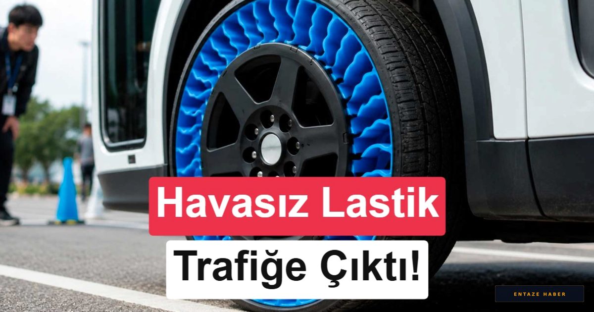 Bridgestone'un 18 Yıllık Hayali Gerçek Oldu: Havasız Lastikler Yollara İndi