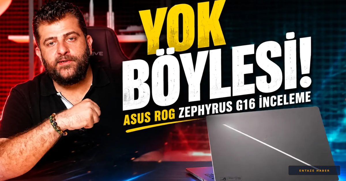 İnce ve Güçlü: ASUS ROG Zephyrus G16 (2025) ile Taşınabilir Performansta Yeni Dönem