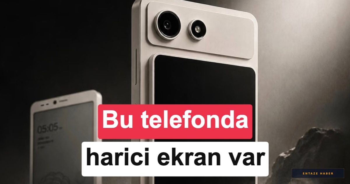 Hisense A10 ile Akıllı Telefonlarda Çift Ekran Devrimi: E-Ink ve LCD Bir Arada!