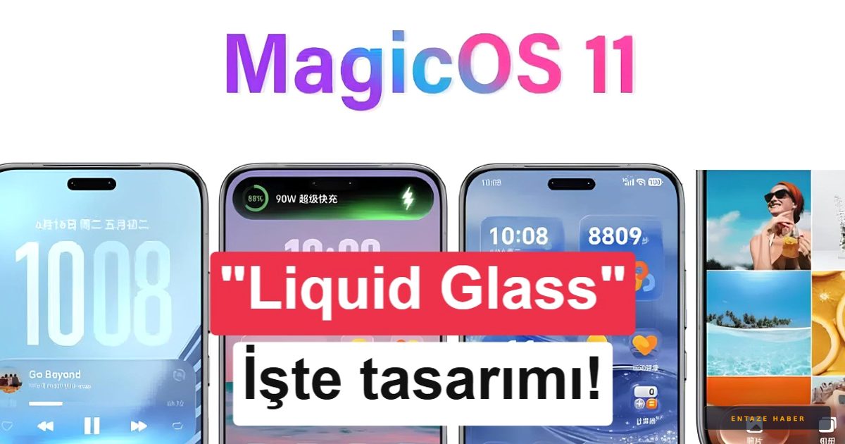 Honor MagicOS 11 ile Ekranlara 'Liquid Glass' Devrimi Geliyor: İşte İlk Görüntüler