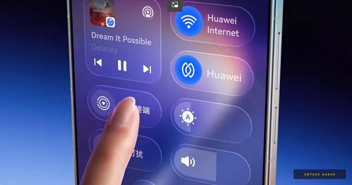 Huawei'den Devrimsel Adım: Liquid Glass Tasarımlı HarmonyOS 7 Sahneye Çıktı
