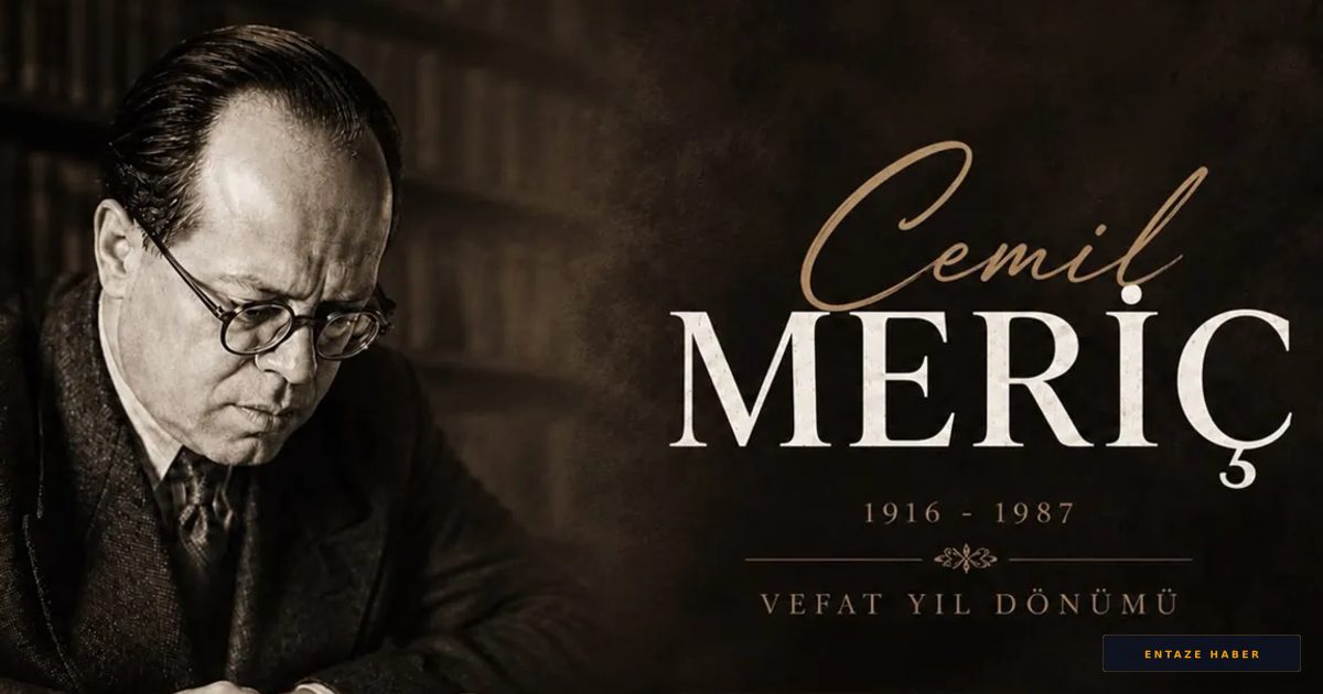 İletişim Başkanı Burhanettin Duran'dan Cemil Meriç'e Vefa Dolu Mesaj