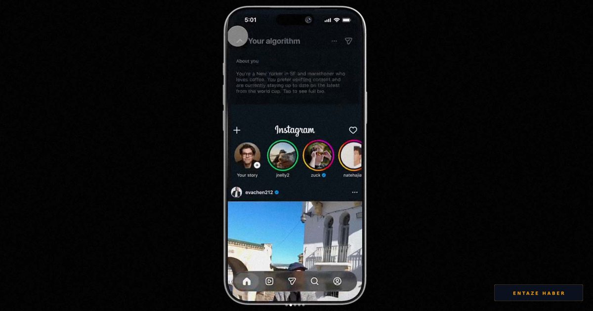 Instagram'da Algoritma Kontrolü Dönemi: Kullanıcılar Akışını Kendisi Yönetecek