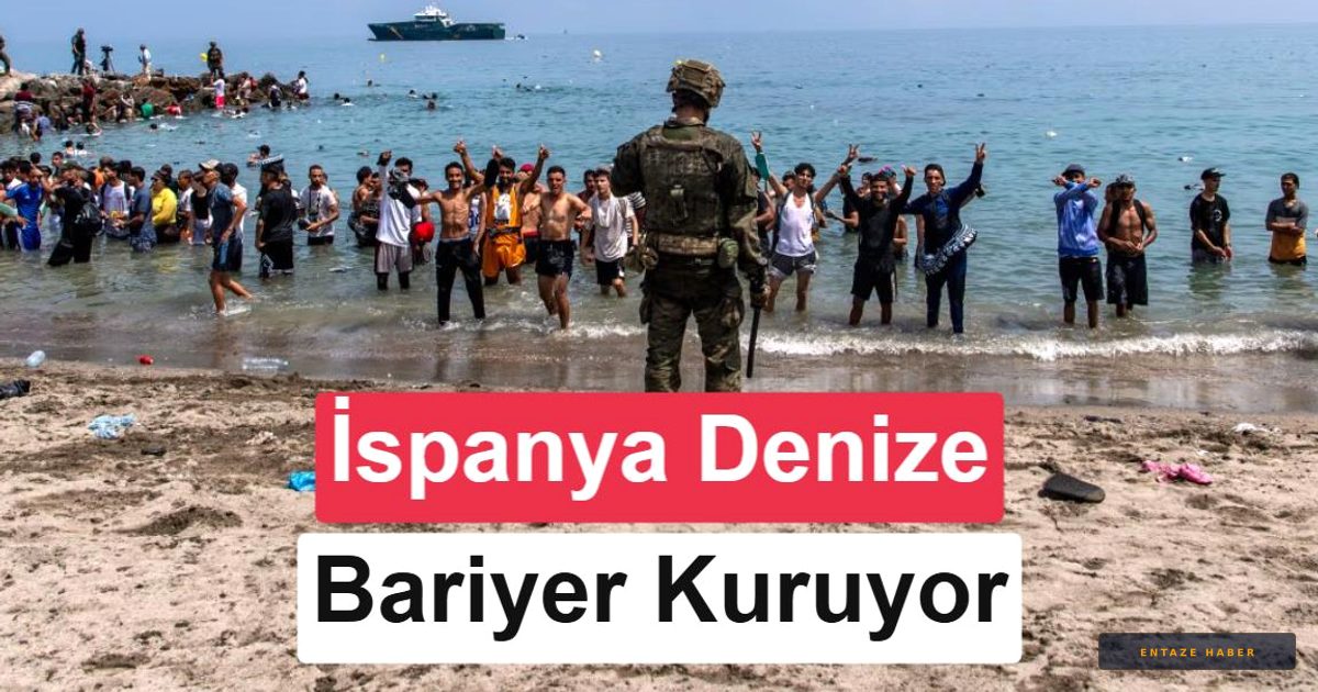 İspanya’dan Göçmen Akınına Karşı Denizde Dev Bariyer: Ceuta Sınırında Hareketli Saatler