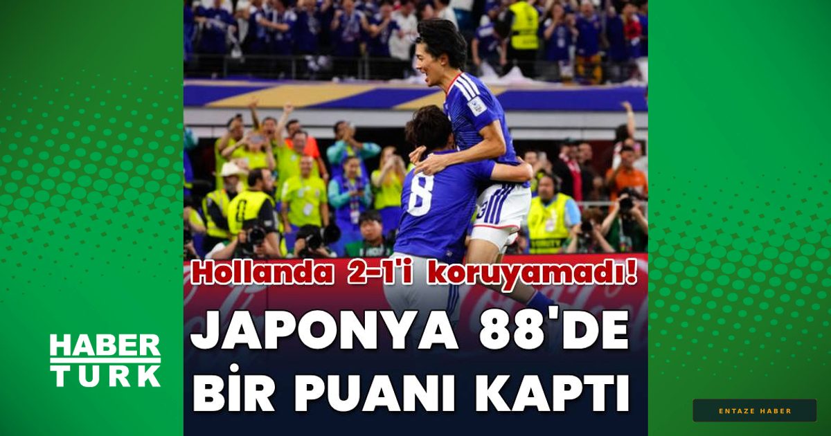 Hollanda ve Japonya Arasındaki Nefes Kesen Düelloda Kazanan Çıkmadı