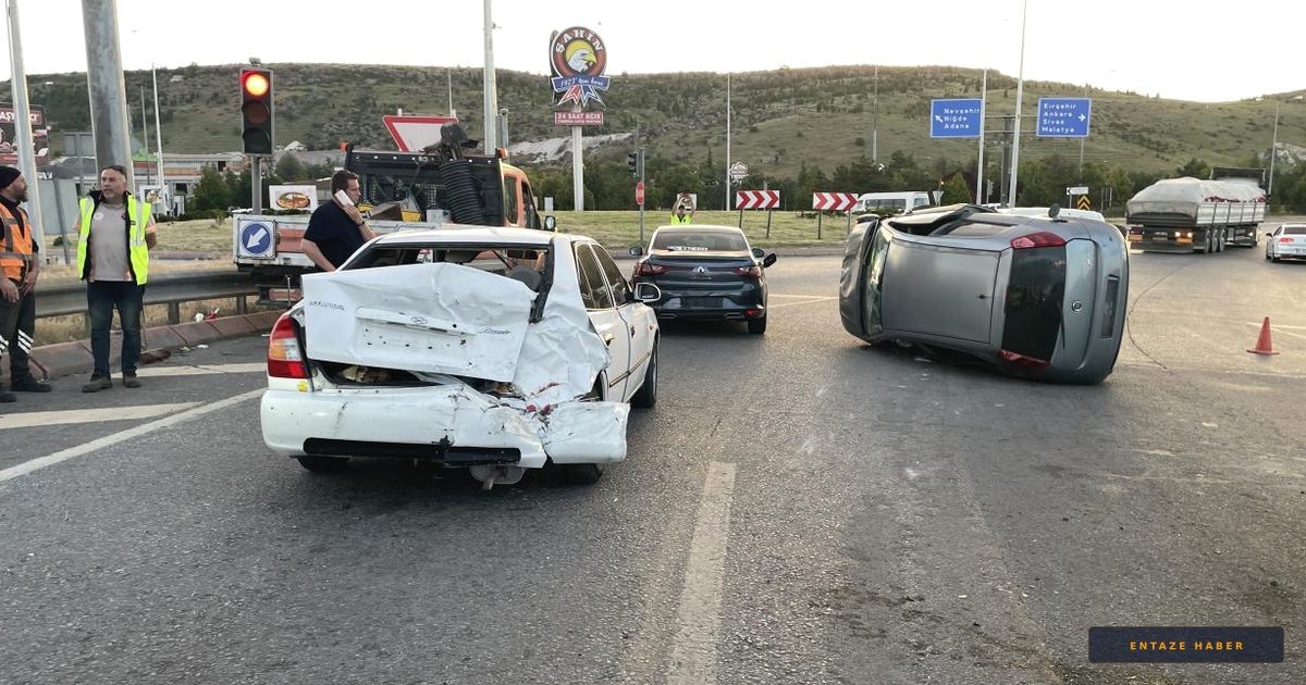 Kayseri'de Zincirleme Kaza: Moldova Fahri Konsolosu'nun Aracı da Karıştı