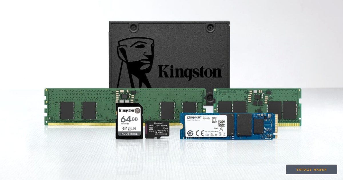 Kingston'dan Endüstriyel Güç Gösterisi: Tasarıma Özel Bellek ve SSD Çözümleri