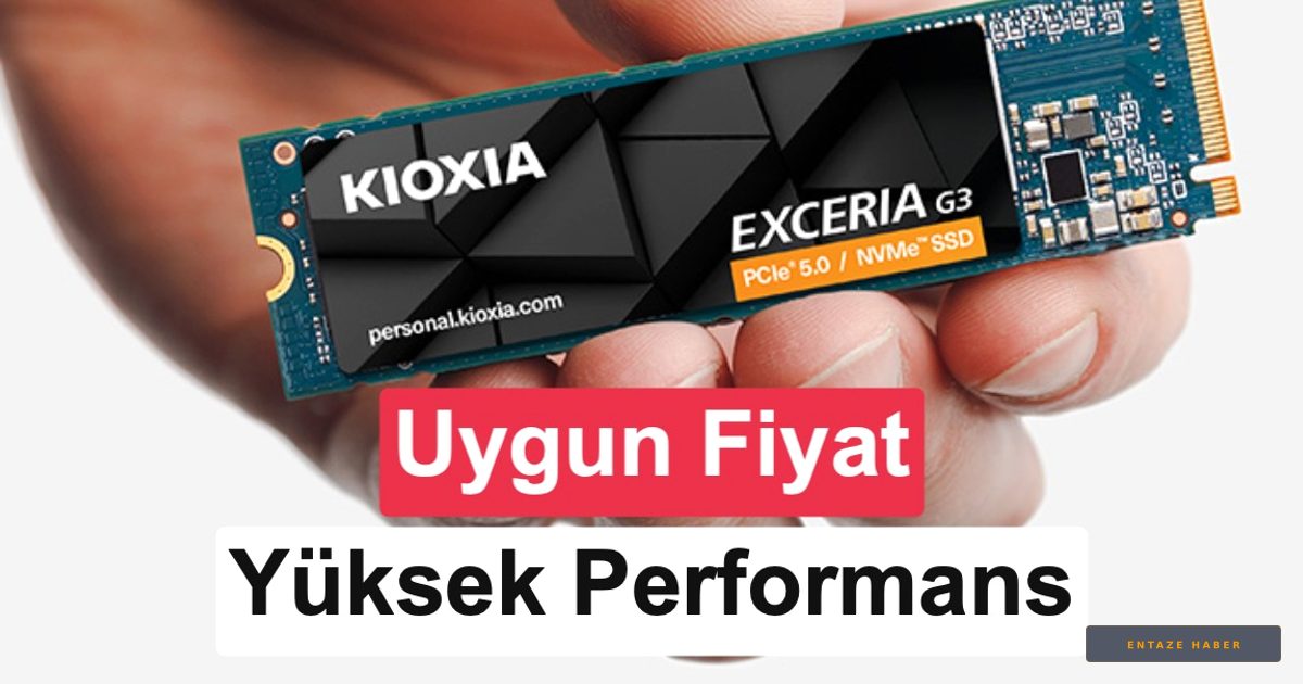 Depolama Devriminde Yeni Dönem: KIOXIA EXCERIA G3 4TB SSD Tanıtıldı
