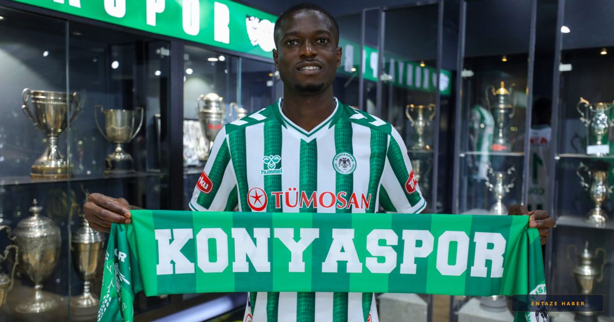 Konyaspor'dan Hücum Hattına Gambiyalı Takviye: Ebrima Colley İmzayı Attı!
