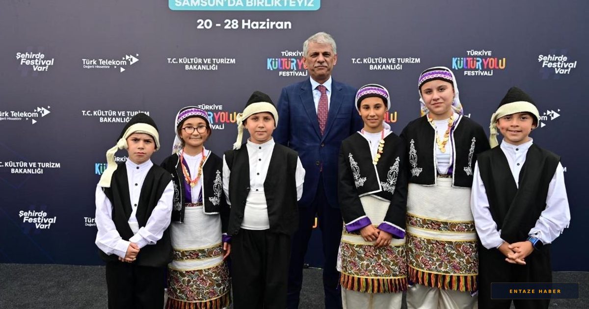 Samsun'da Kültür Şöleni: Türkiye Kültür Yolu Festivali Üçüncü Kez Kapılarını Açtı