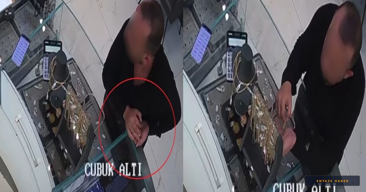 Amasya'da Kuyumcuda 80 Bin Liralık 'El Çabukluğu' Operasyonu: Kamera Kayıtları Yakalattı
