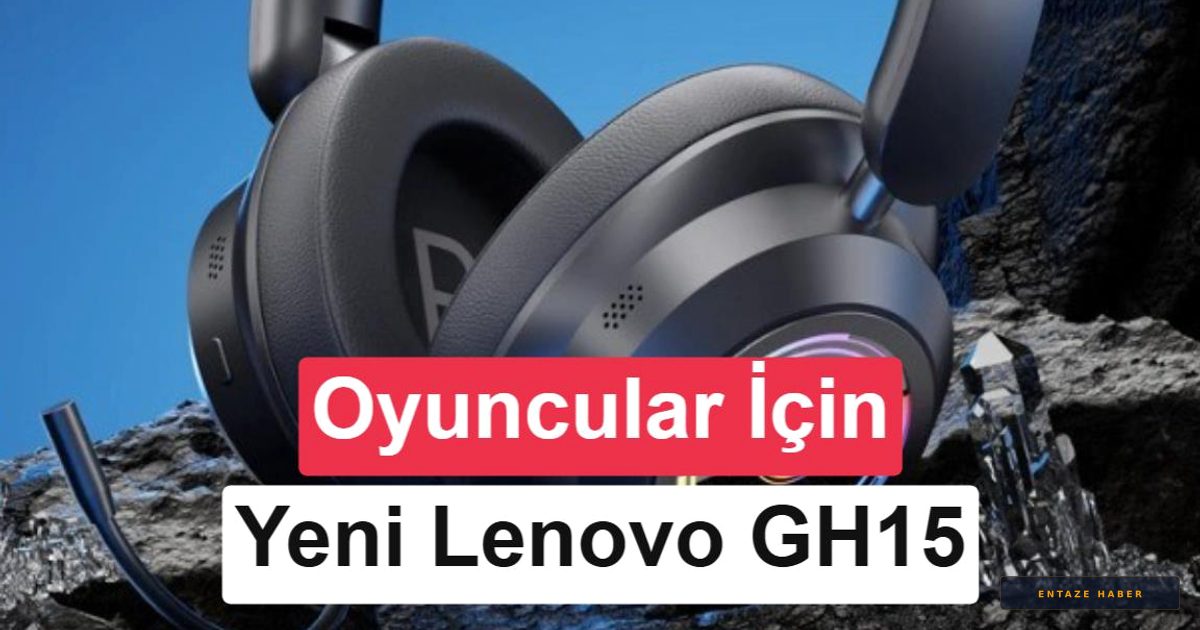 Lenovo’dan Oyunculara Dev Bataryalı Sürpriz: Aurora GH15 Sahneye Çıktı
