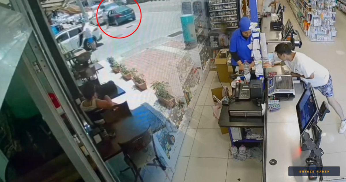 Alanya'da Korku Dolu Anlar: Market Soydu, Çocuğun İçinde Olduğu Aracı Gasp Etti!