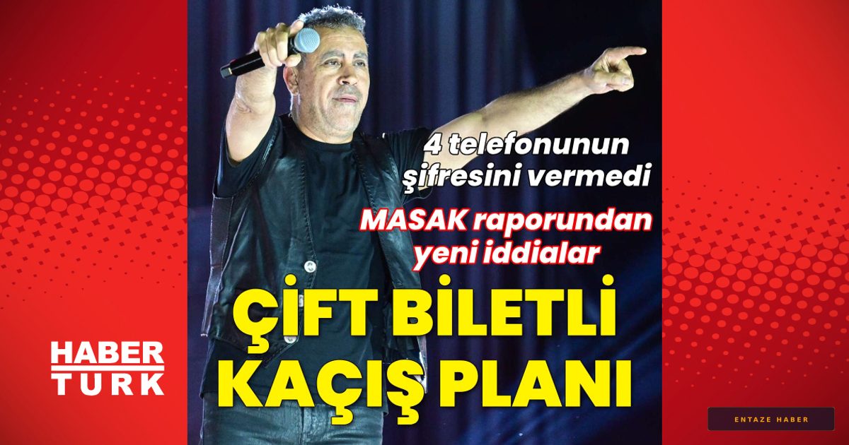Haluk Levent Soruşturmasında Şok Detaylar: Çift Biletli Kaçış ve Milyarlık MASAK Raporu