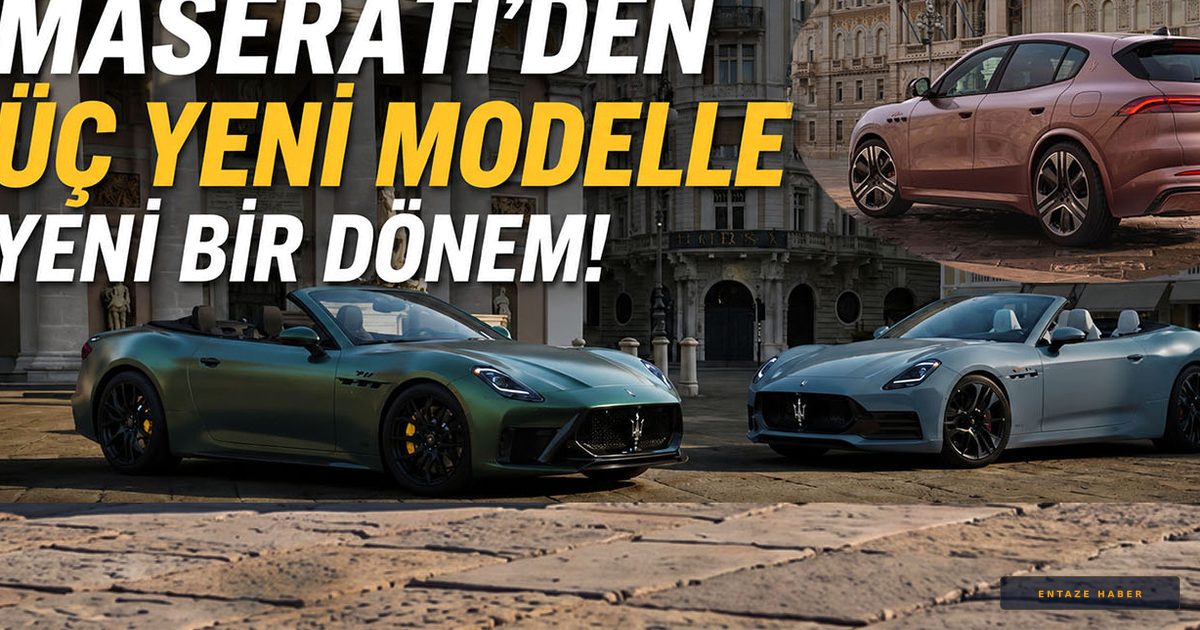 Maserati'den Devrim Niteliğinde Hamle: Üç Yeni Model Ekim 2026'da Türkiye Yollarında