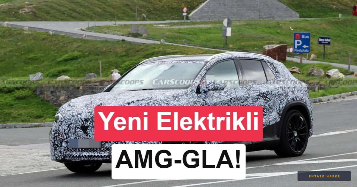 Mercedes-AMG Elektrikli GLA Sahneye Çıkıyor: Kamuflajlı İlk Görüntüler Sızdı