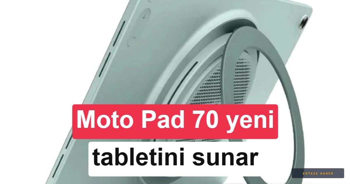 Motorola'nın Yeni Multimedya Canavarı: Moto Pad 70 Groove Tanıtıldı