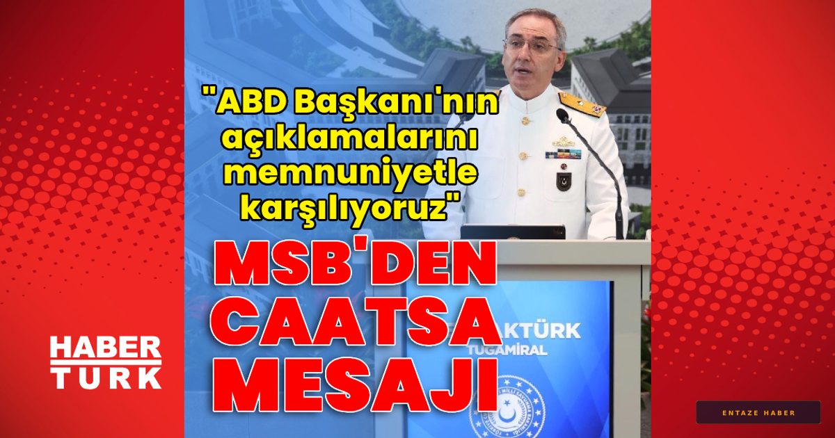 MSB'den Washington'a CAATSA Mesajı: 'Müttefiklik Ruhuna Aykırı'