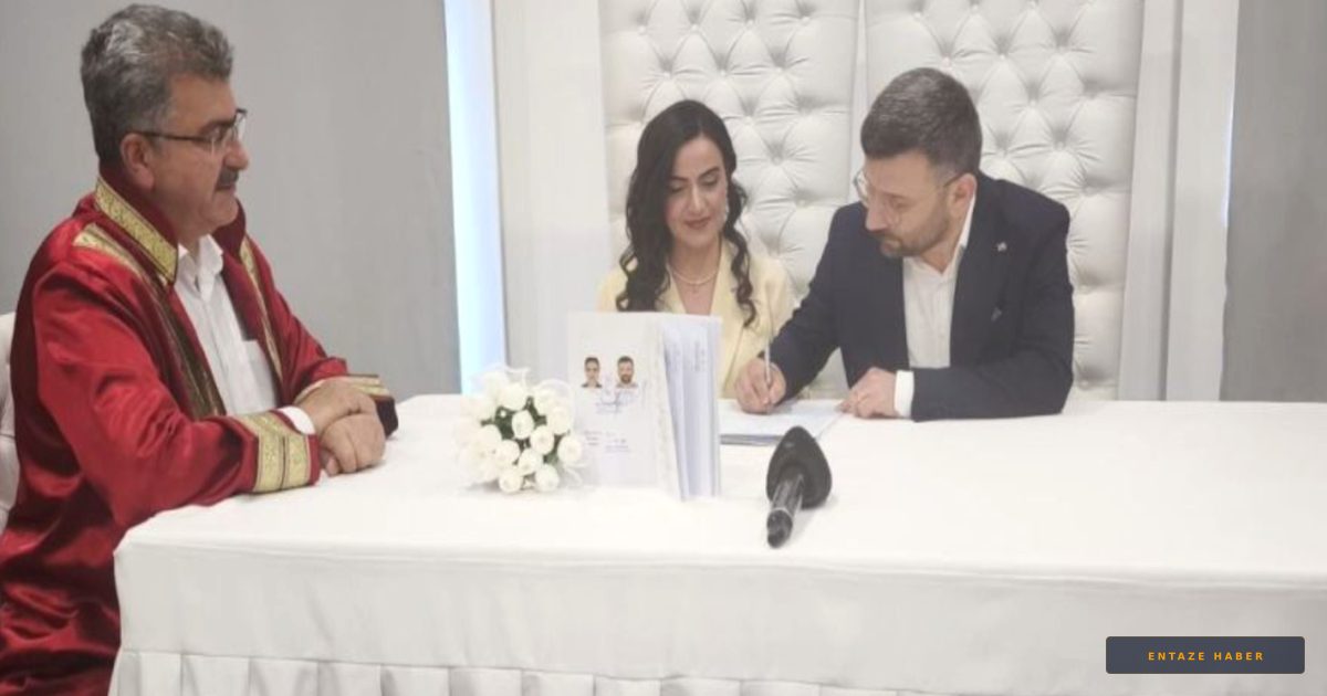 Gazeteci Evren Demirdaş Dünyaevine Girdi: Elazığ’da Mutlu Gün