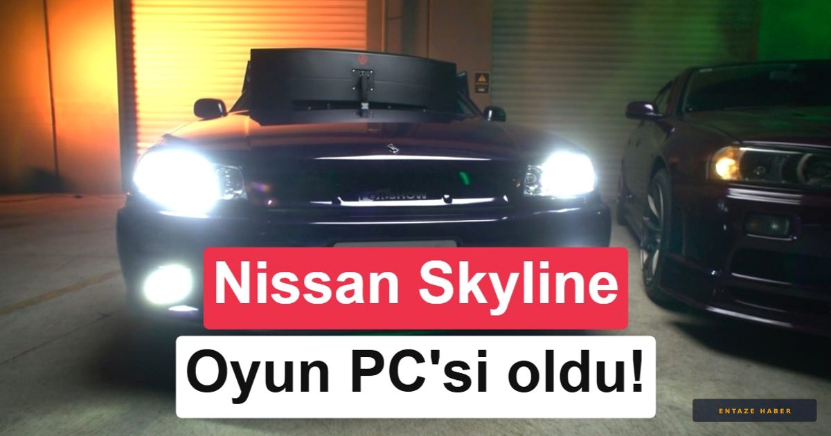 Efsanevi Nissan Skyline R34 Artık Bir Yarış Simülatörü: İçinde RTX 5090 Var!