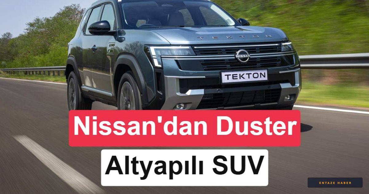 Nissan'ın Yeni 'Küçük Patrol'ü Tekton Sahneye Çıktı: Duster Altyapısıyla Geliyor!