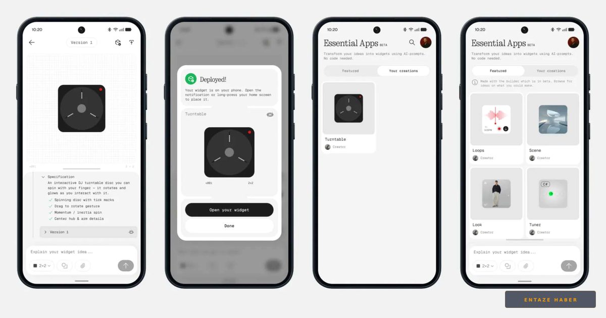 Nothing'den Devrimsel Adım: Yapay Zeka Destekli Widget Dönemi Başladı