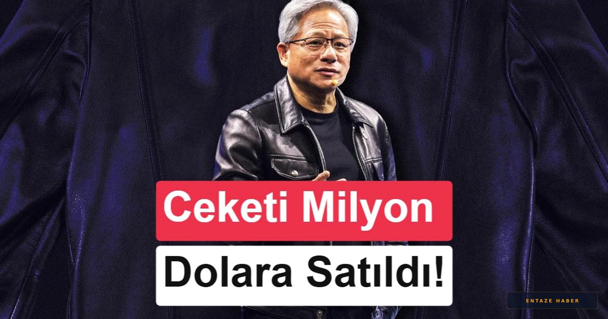 Jensen Huang'ın İkonik Ceketi Müzayedede Servet Değerine Ulaştı!