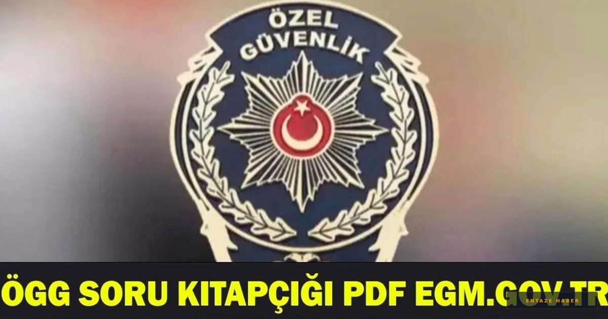 ÖGG 121. Dönem Sınav Sonuçları İçin Geri Sayım: Soru Kitapçığı ve Cevap Anahtarı Ne Zaman Yayımlanacak?
