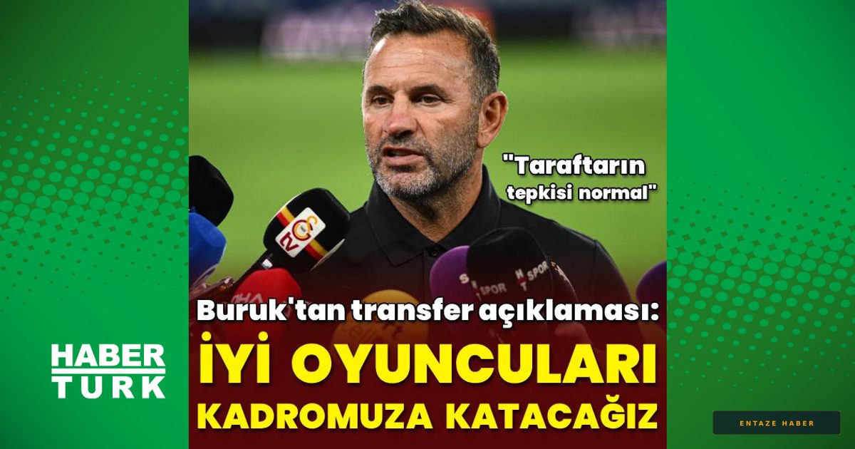Okan Buruk'tan Taraftara Net Mesaj: Transfer İçin Sabır İstedi