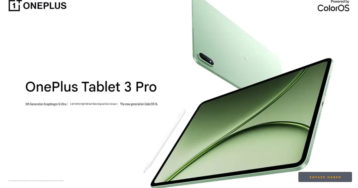 OnePlus Pad 3 Pro Sahneye Çıktı: Snapdragon 8 Elite ile Tablet Pazarında Kartlar Yeniden Dağıtılıyor
