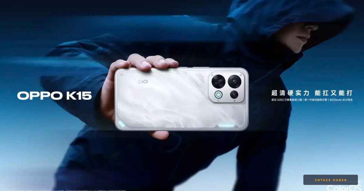 Oppo K15 Sahneye Çıktı: 8.000 mAh Batarya ve Dahili Fanla Oyun Dünyasını Sarsacak