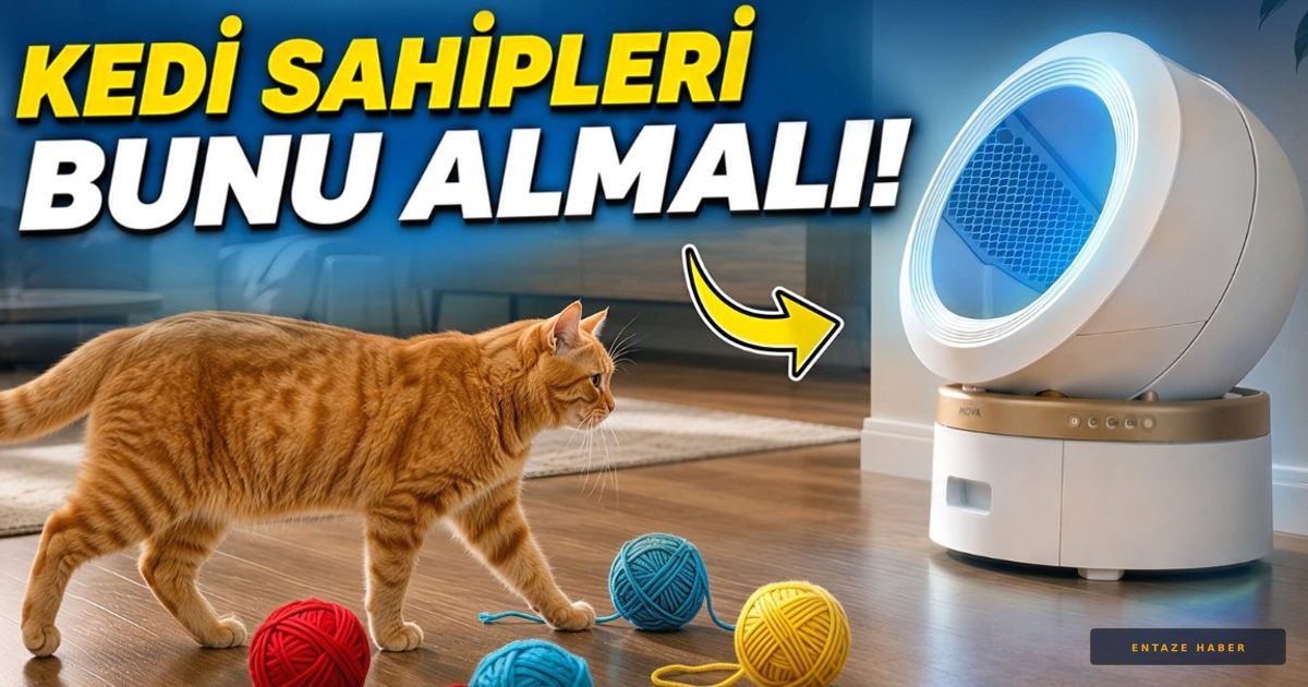 Kedi Sahiplerinin Kabusu Bitiyor: MOVA MeowgicPod LR10 Prime ile Hijyen Devrimi