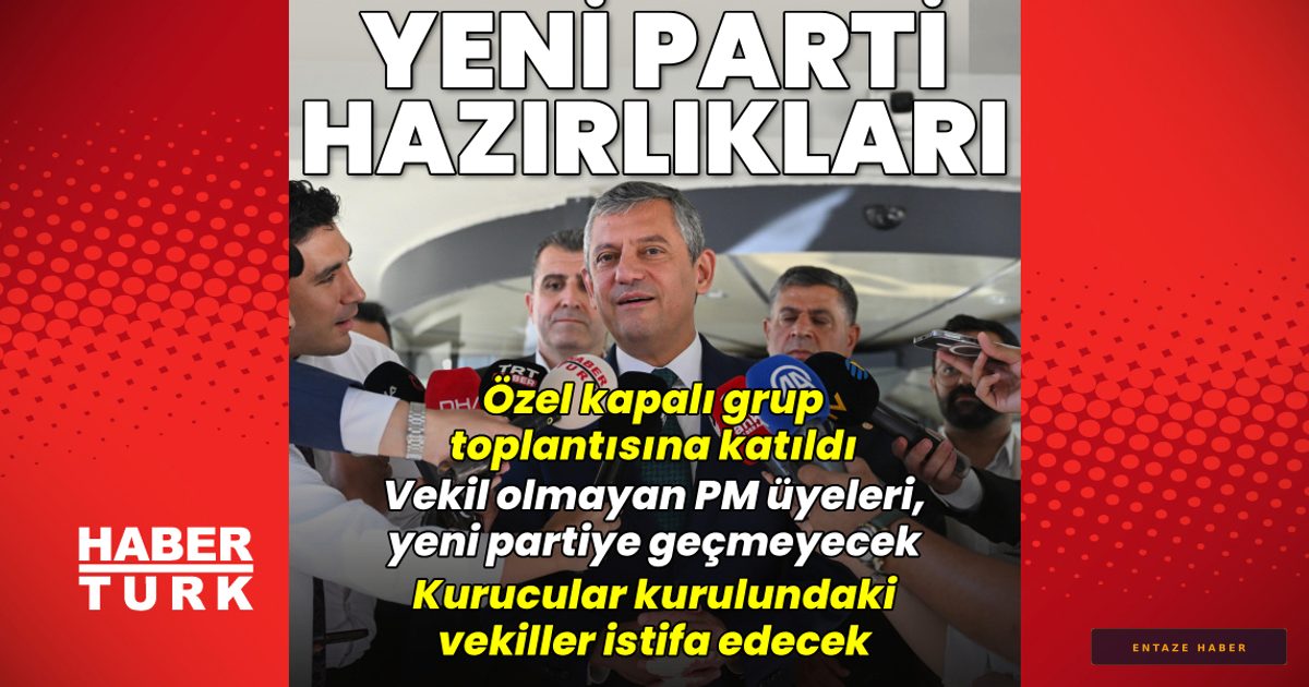 Özgür Özel’den Büyük Hamle: Yeni Parti İçin Geri Sayım Başladı