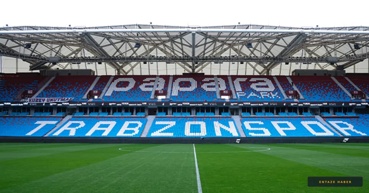 Papara Park'ta Görsel Şölen: Trabzonspor'un 59. Yılı Bordo-Mavi Işıklarla Kutlandı