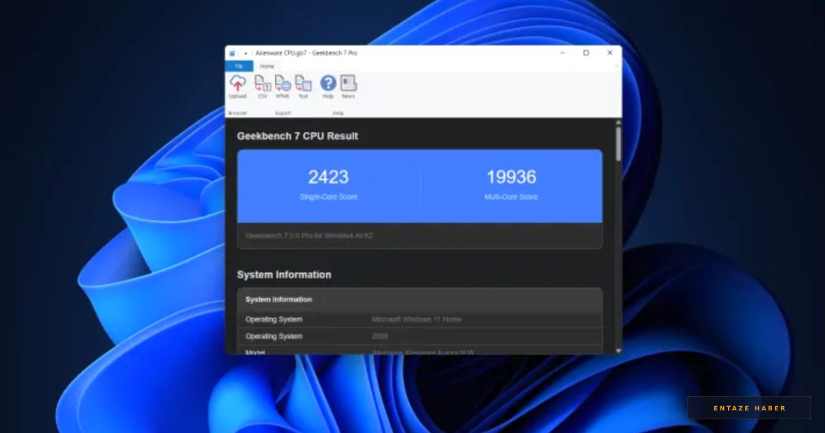 Bilgisayarınızın Sınırlarını Zorlayın: Geekbench 7 ile Yeni Performans Çağı Başladı