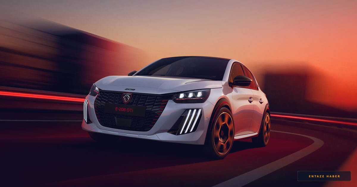 Efsane Geri Döndü: Tamamen Elektrikli Peugeot E-208 GTi Sahneye Çıktı