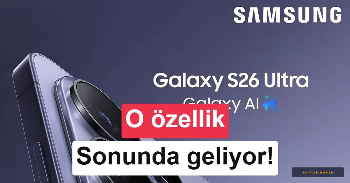 Samsung Galaxy S26 Serisinde Yılların Beklentisi Gerçekleşti: Ağ Hızı Göstergesi Geliyor