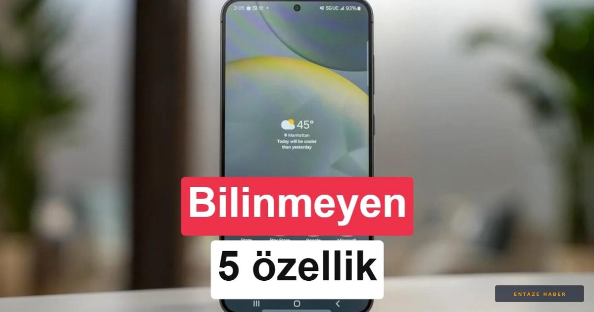 Samsung Galaxy Kullanıcılarının Çoğu Bilmiyor: Telefonunuzdaki 5 Gizli Yetenek