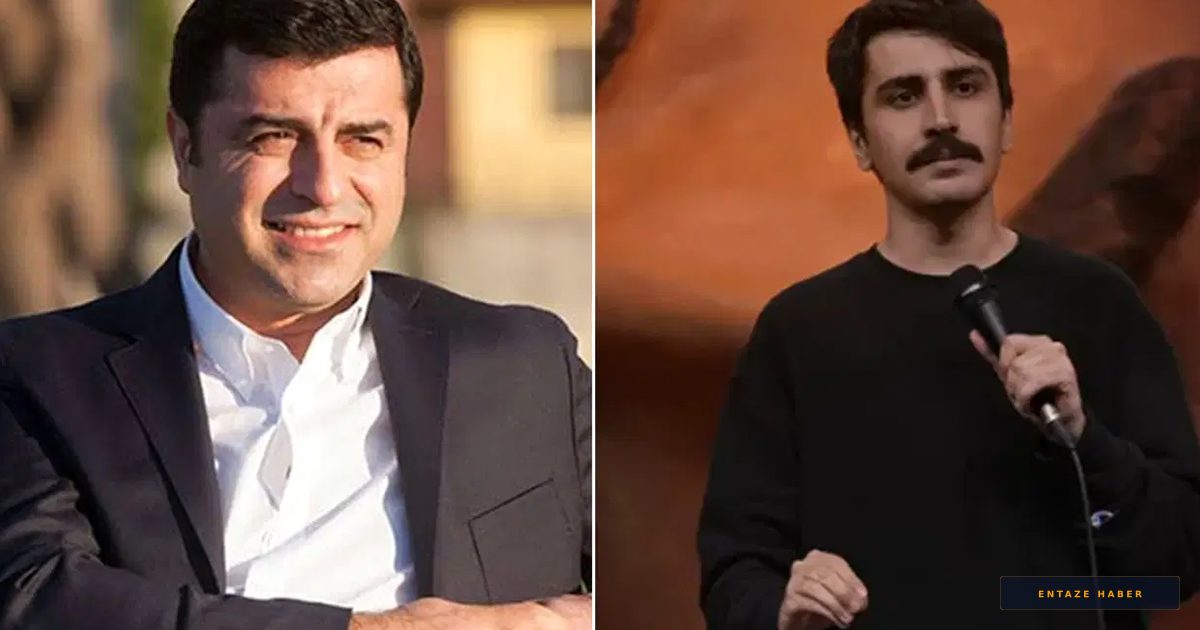 Selahattin Demirtaş’tan Komedyen Deniz Göktaş’a Destek Mektubu: 'Koltuğuma Göz Dikmeni Takdirle Karşıladım'