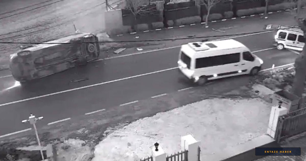 Silivri'de Kan Donduran Kaza: Servis Minibüsü Tarlaya Uçtu!