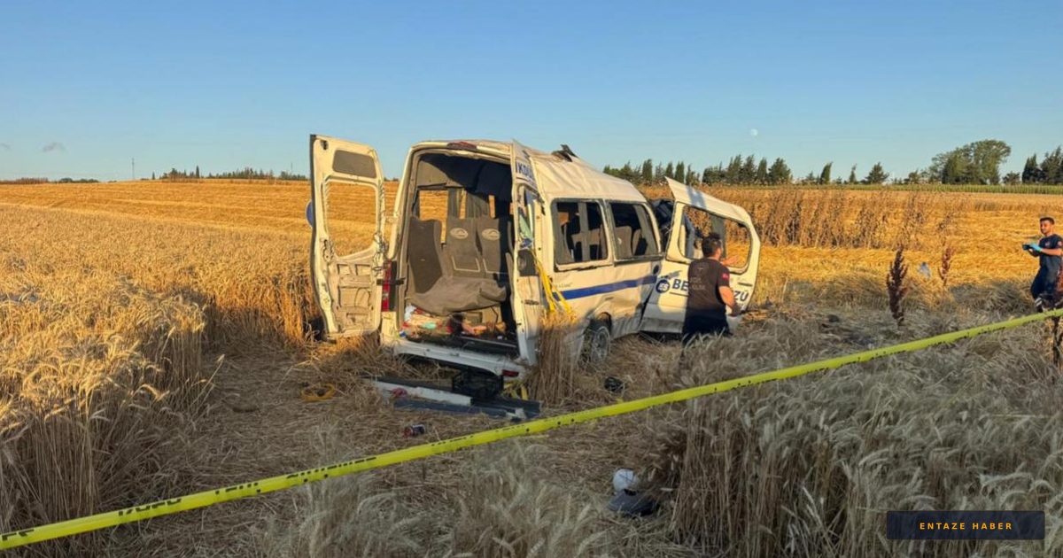 Silivri'de Kan Donduran Kaza: Minibüs Devrildi, 2 Kişi Hayatını Kaybetti