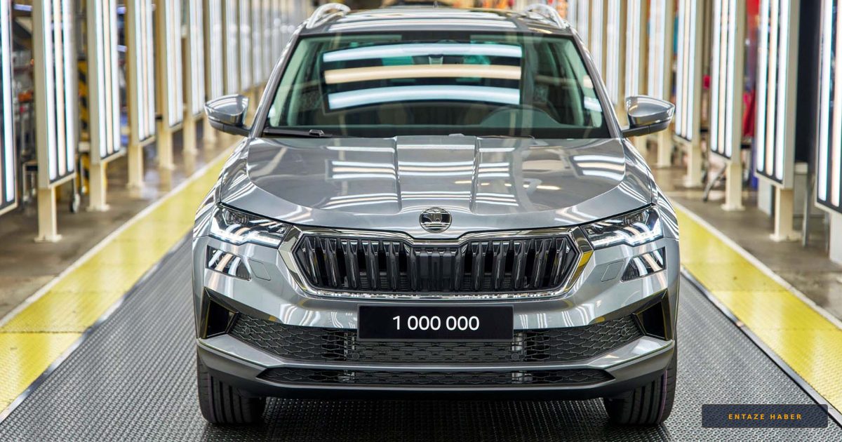 Skoda Karoq'ta Tarihi Dönüm Noktası: 1 Milyonuncu Araç Banttan İndi