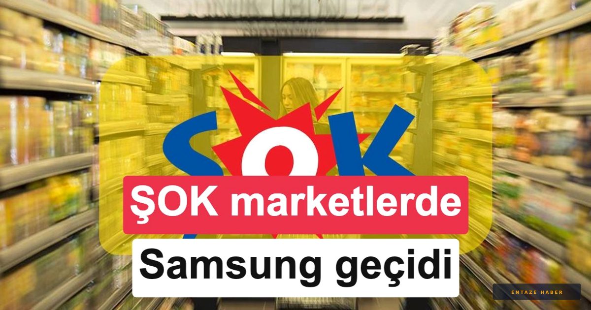 ŞOK Marketlerde Dev Samsung Kampanyası: Teknoloji Tutkunlarını Heyecanlandıran İndirimler Başladı